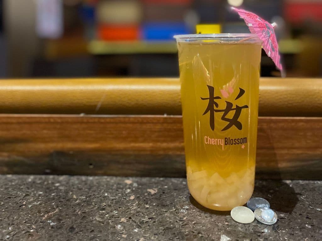 Iced Peach Green Tea