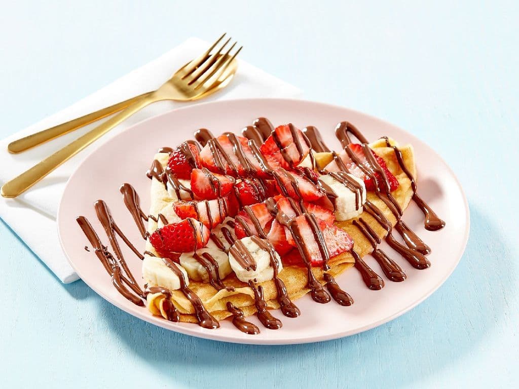 Strawberry & Banana Crepe