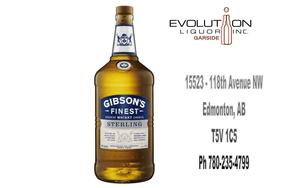 Gibson's Finest Sterling 1140G (1 x 1.14L Glass Bottle)