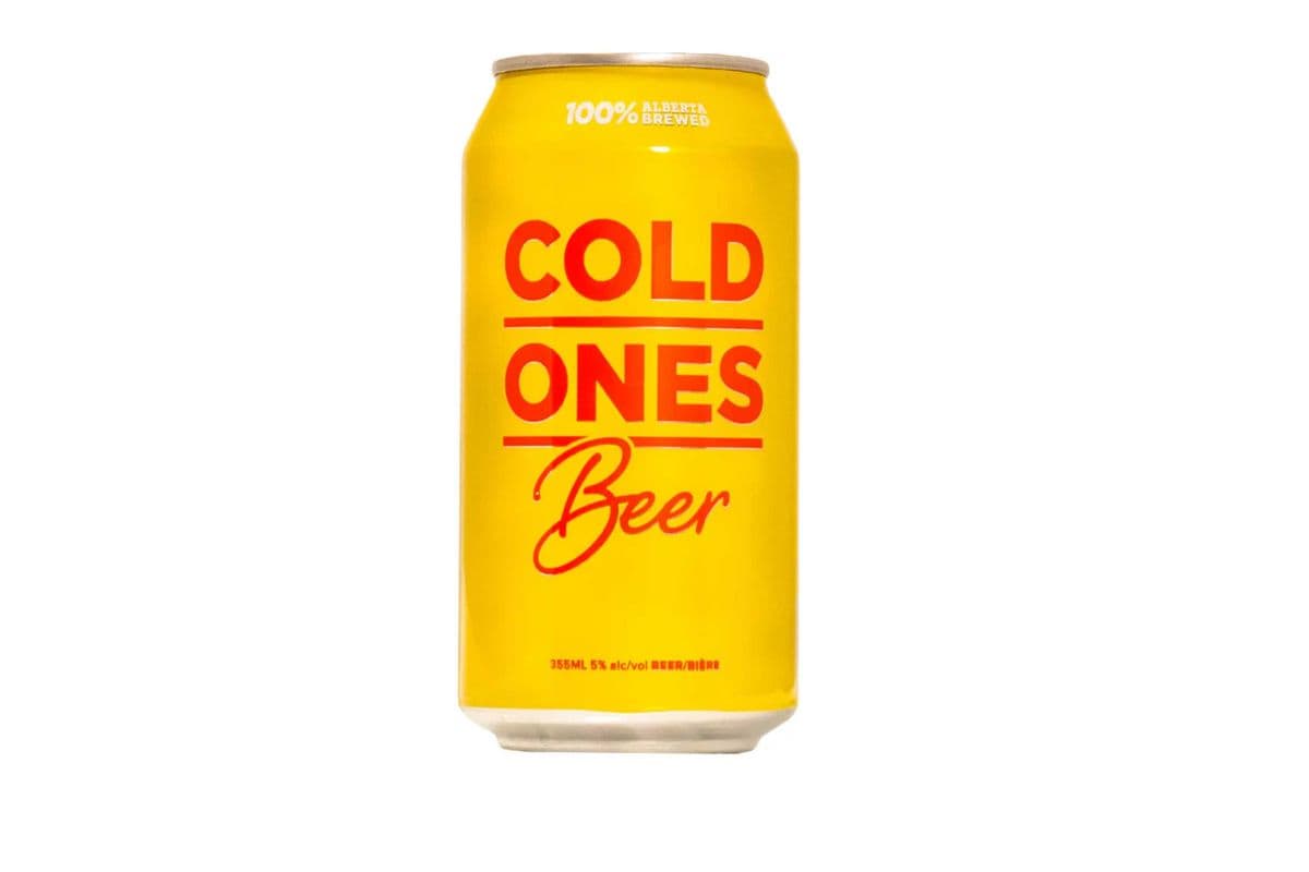 Cold Ones Lager Beer 6Pk (1 x 6x355ml)