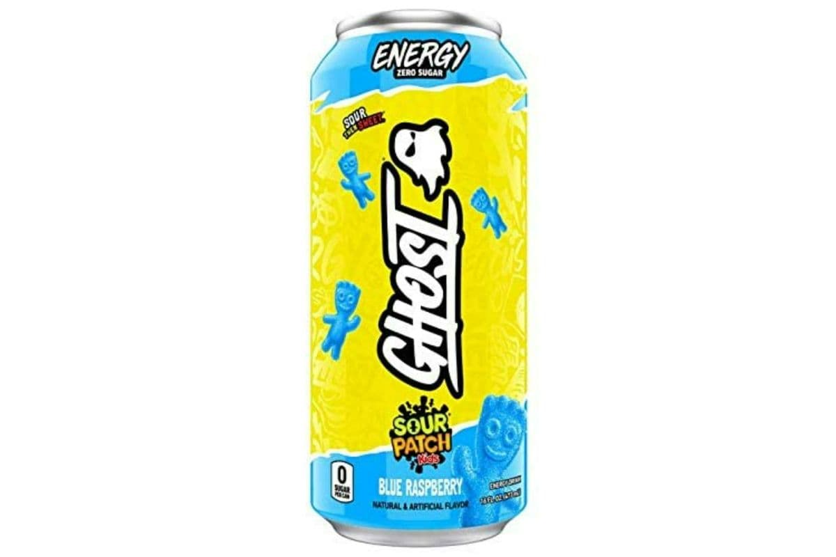 Ghost Energy Blue Raspberry Sour Patch Kids