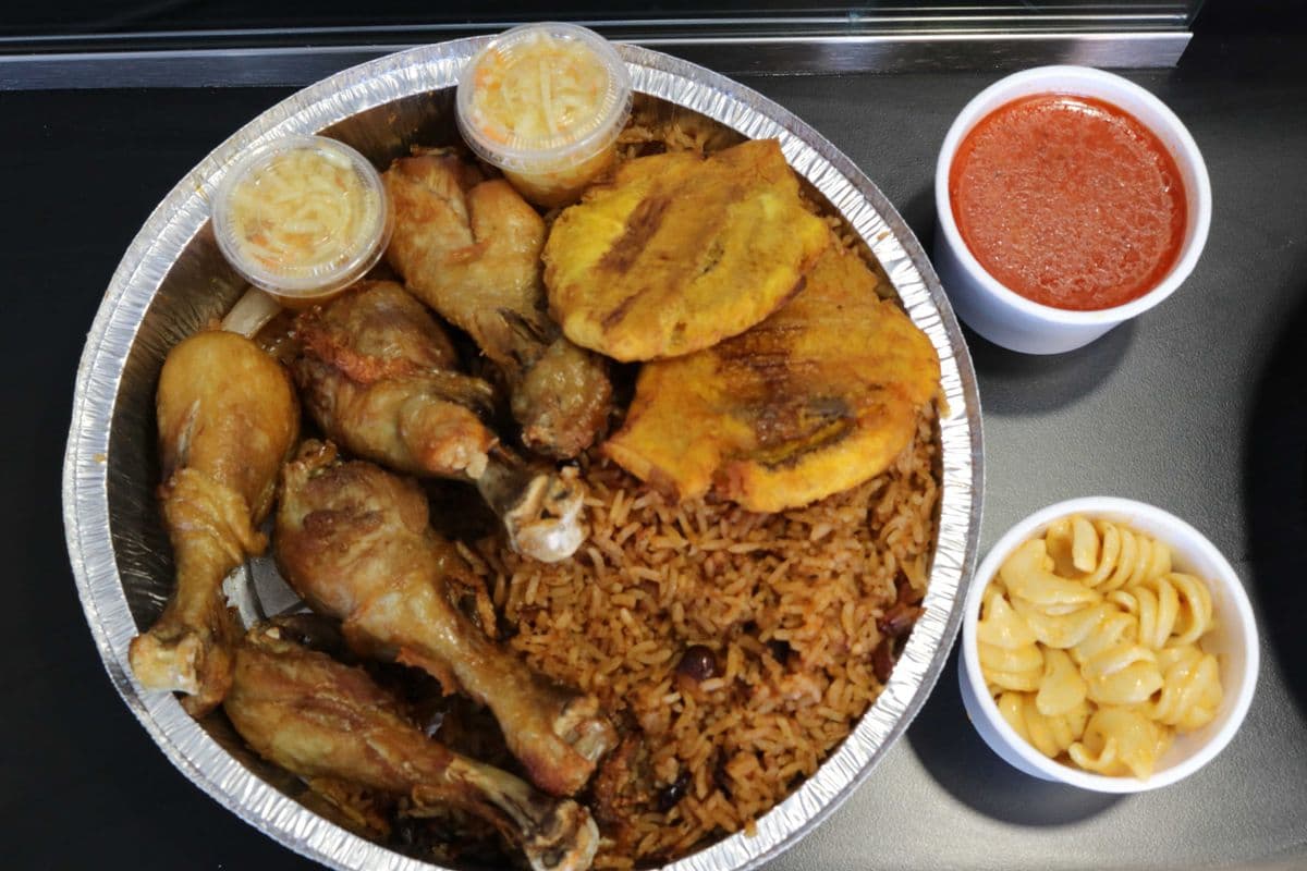 Plat de poulet frit (grand) / Frit Chicken Plate (Large)