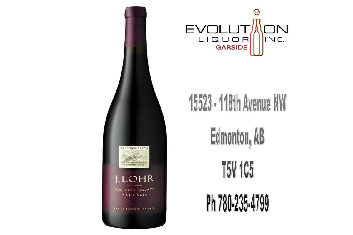 J. Lohr Falcon's Perch Pinot Noir 0750G (1 x 750ml Glass Bottle)