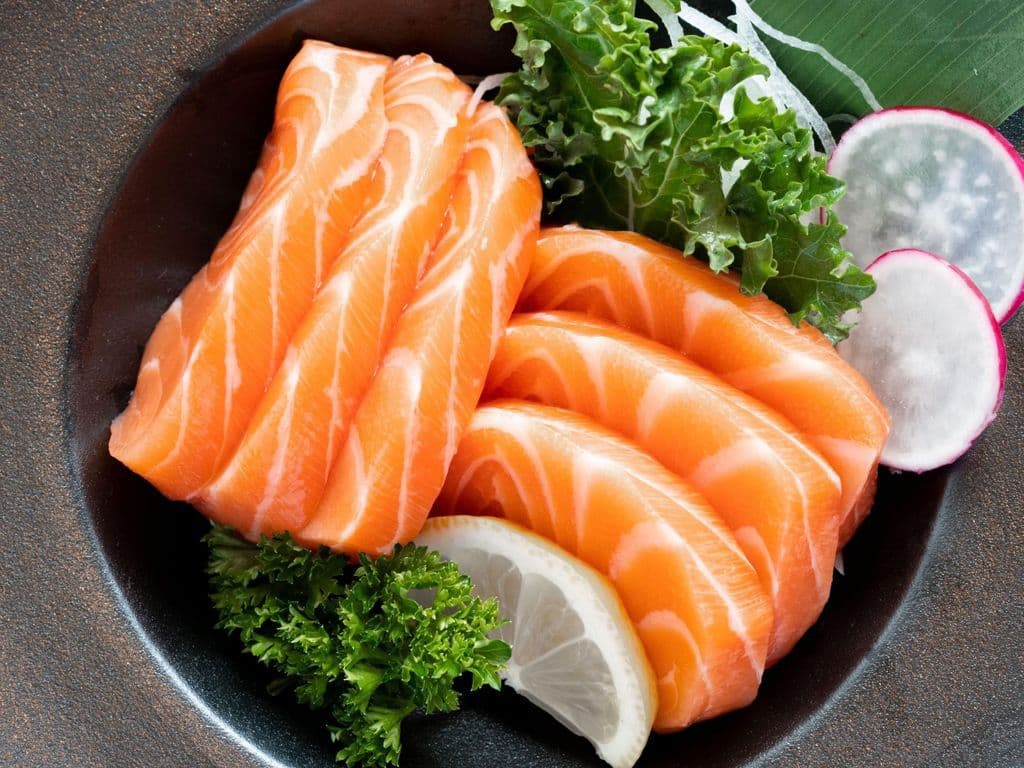 Salmon Sashimi