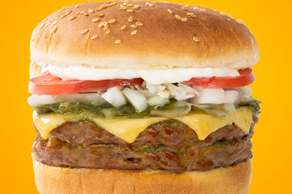 Double cheeseburger