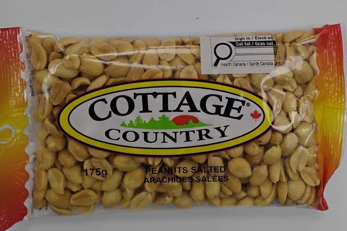 COTTAGE COUNTRY PEANUTS SALTED (135g)
