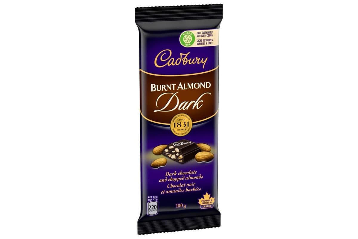 Dairy Milk Burnt Almond Dark (100 g)