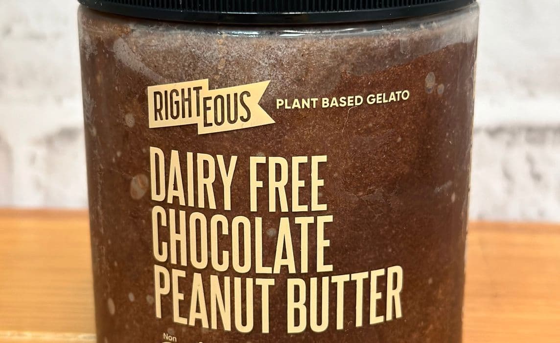 Righteous Chocolate Peanut Butter Dairy Free Gelato