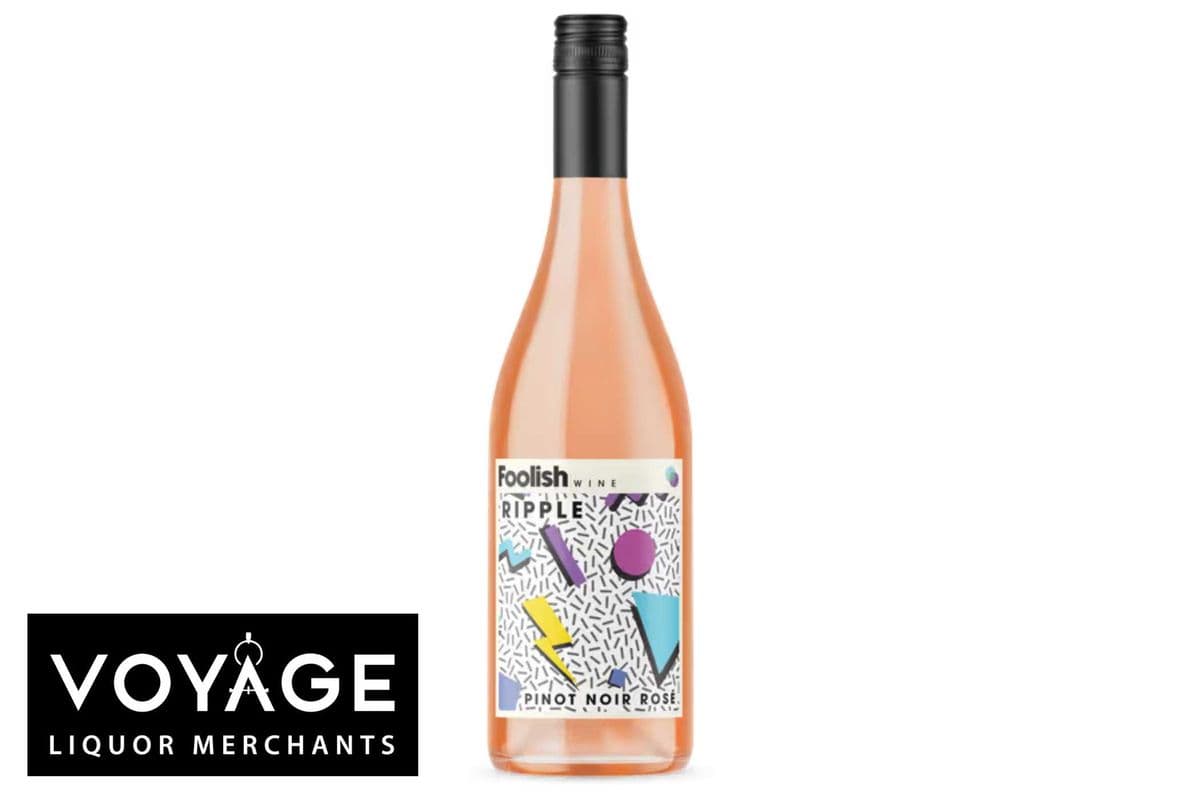 Foolish Wines Ripple Pinot Noir Rose (1 x 750 ml)