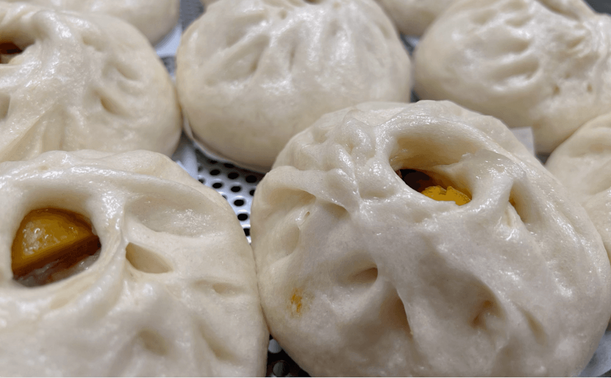 Pork and Salted Yolk Bun