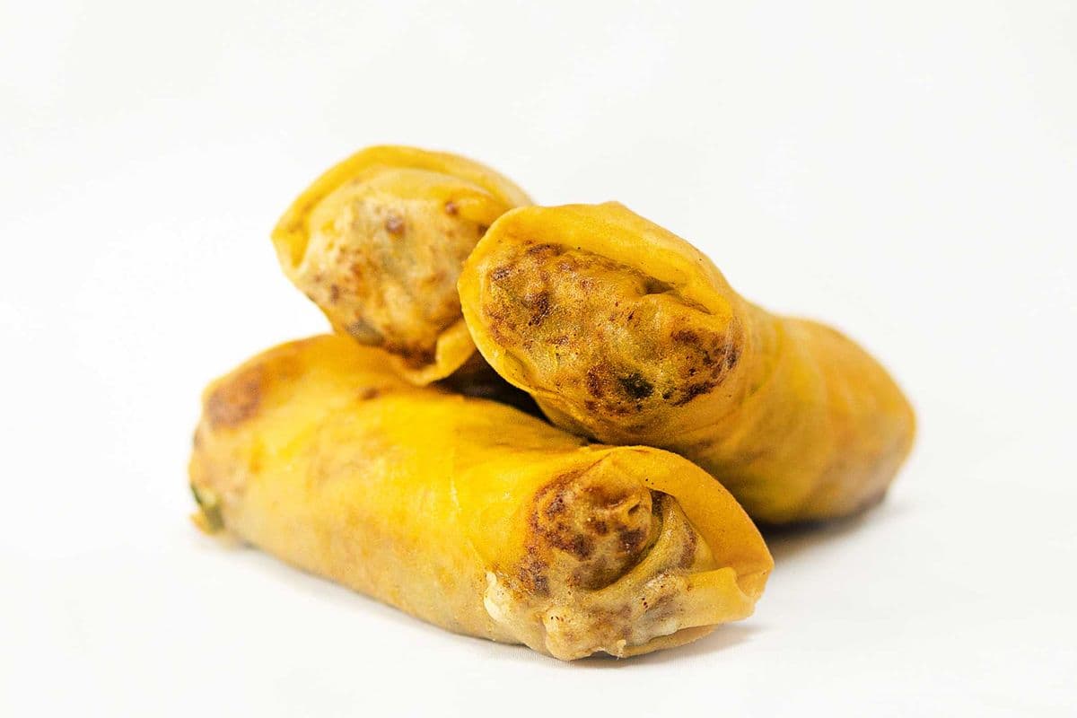 Cheeseburger Spring Roll