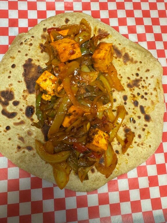 Paneer wrap/Kathi roll