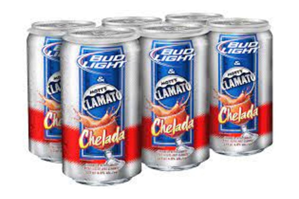 BUD LIGHT CHELADA 6 CANS (6 x 355 ml cans)