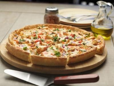 10" Small Butter Chicken Pizza Twist