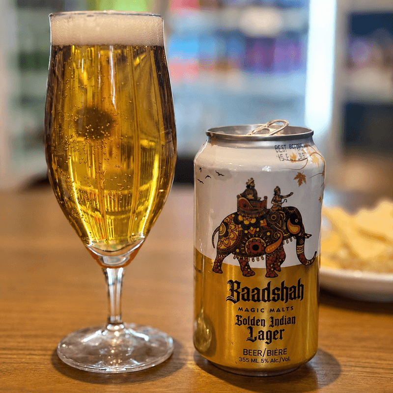ALCOHOL - BADSHAH CRAFT BEER LAGER 5%