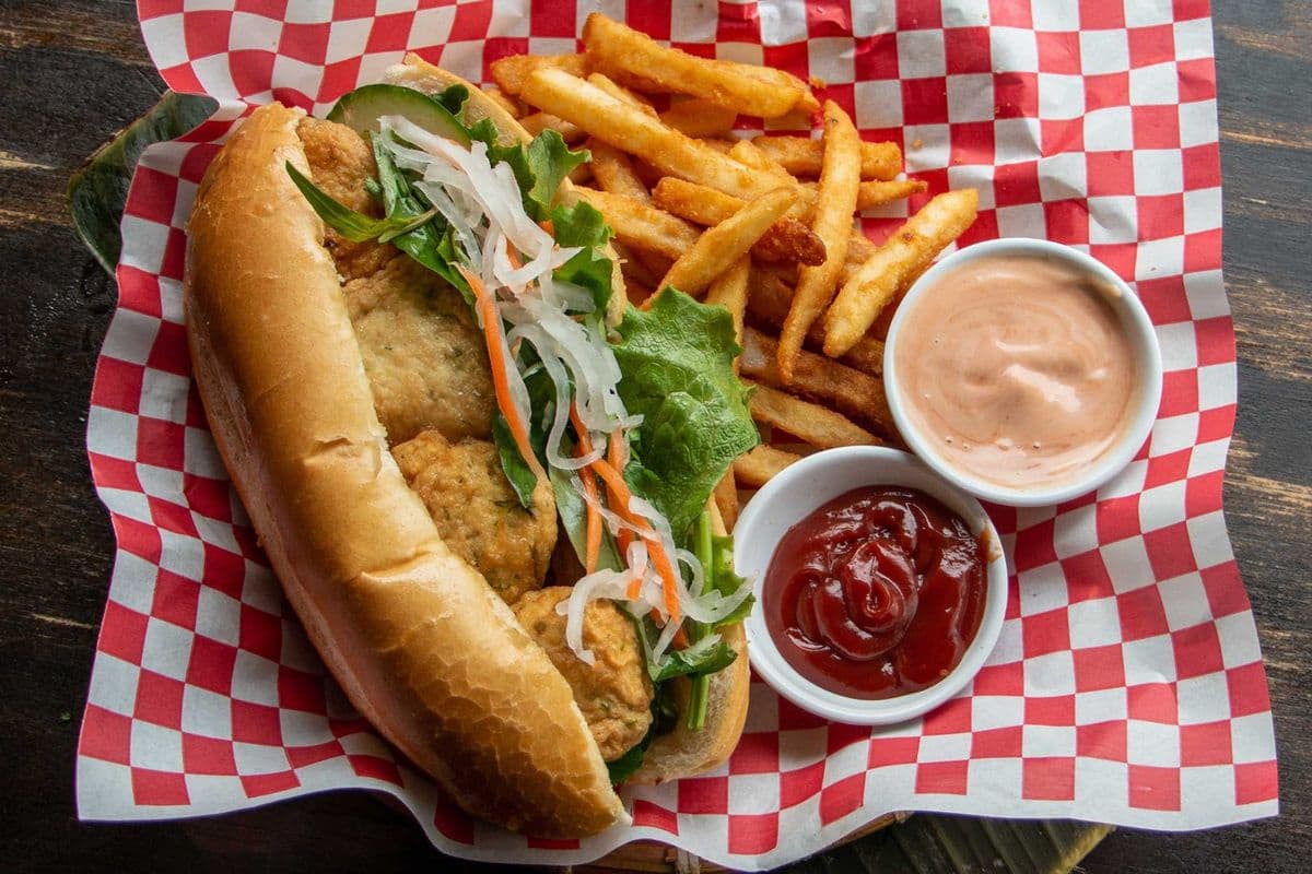 BM5 - Banh Mi With Fish Cake