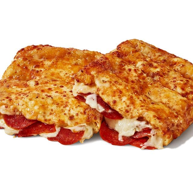 Domino’s Pizza Stuffed Cheesy Bread with Pepperoni