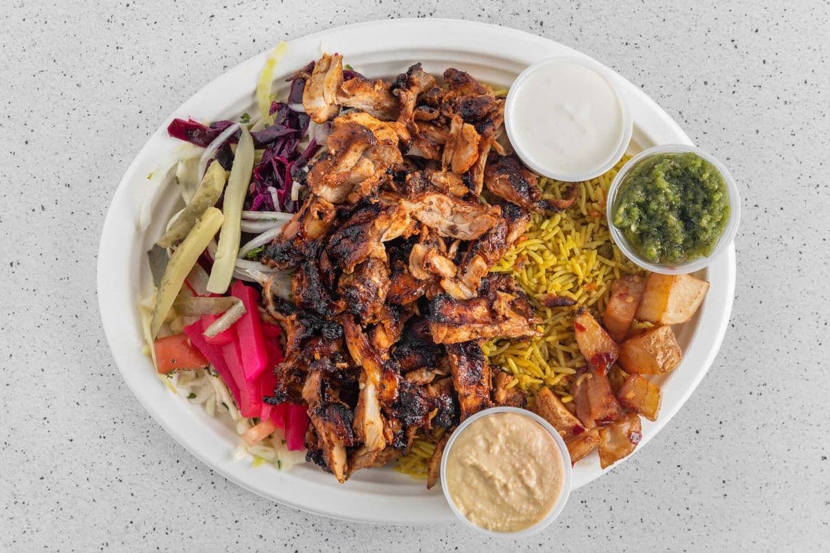 Chicken Shawarma Plate
