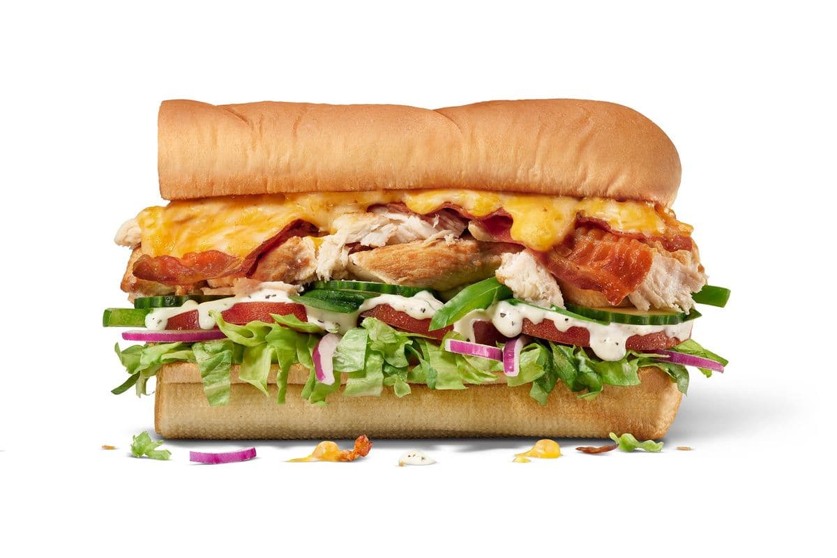#5 Chicken Rancher 6" Sub (550 Cals)