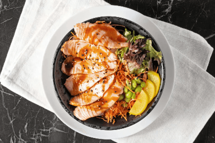 904. Saumon Teriyaki / Teriyaki Salmon