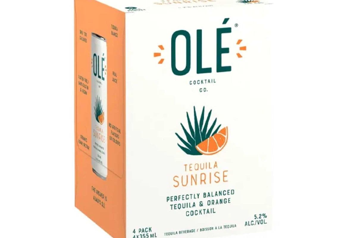 Ole Cocktail Tequila Sunrise (4 x 355 ml Cans)