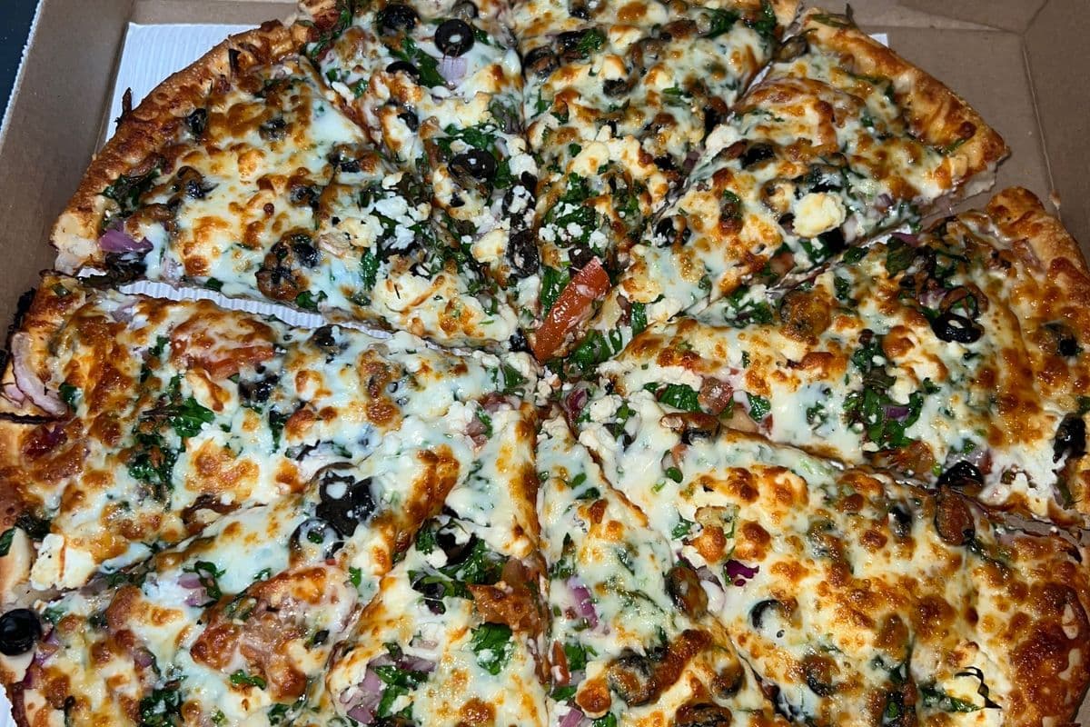 Large Greek Special Pizza