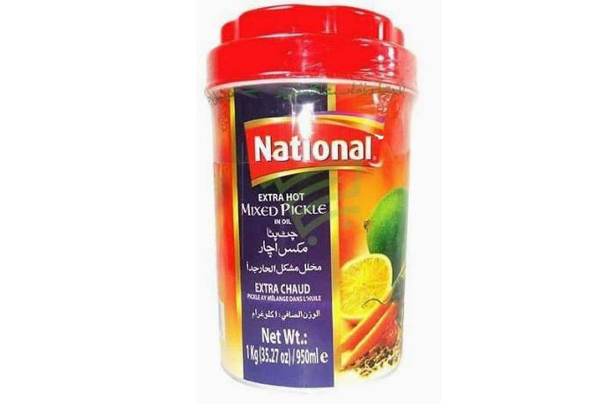 National Extra Hot Mixed Pickle (1000 g)