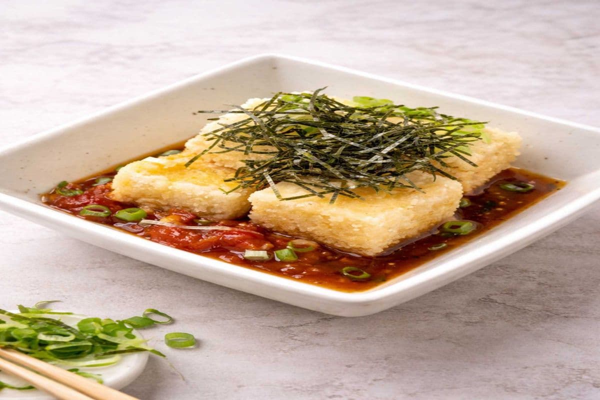 Spicy Agedashi Tofu (6 pcs)