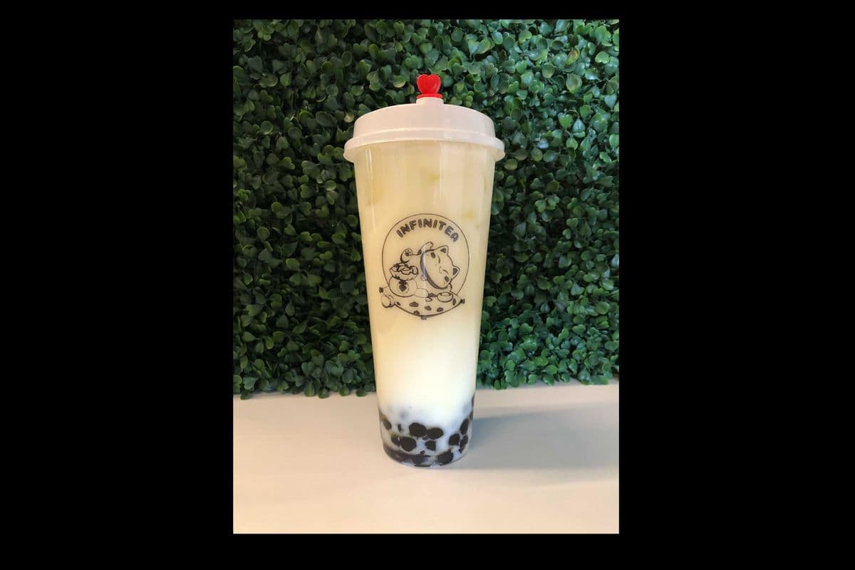 26 b. Mango Coconut Boba Tea (16 oz or 23 oz)
