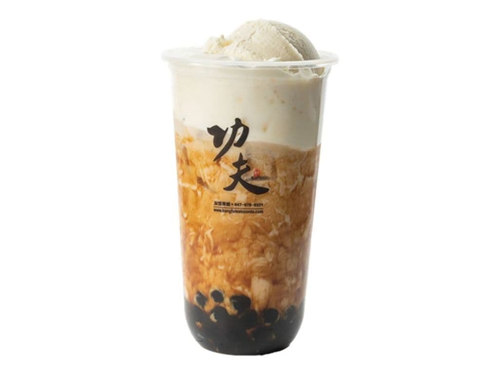 Pearl Cheese Milk w/ Ice Cream