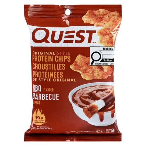 Quest Tortilla Protéinées BBQ 32g/ Quest Protein Chips BBQ 32g
