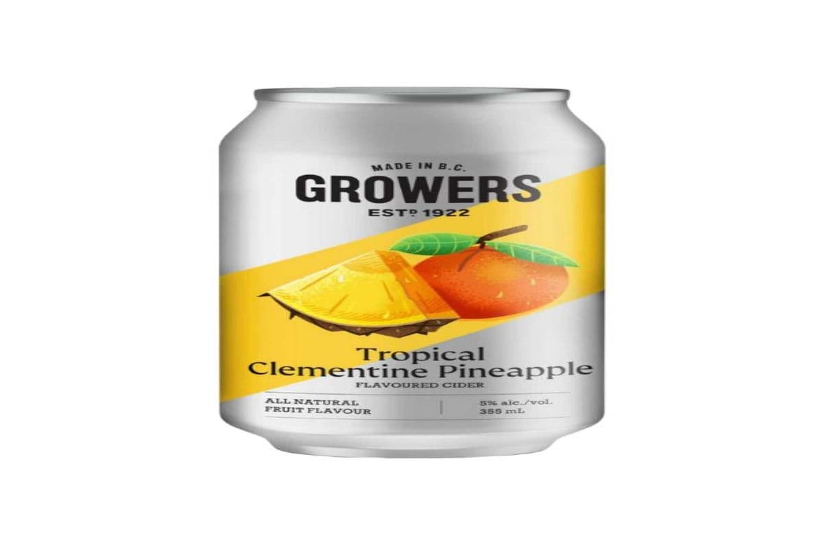 GROWERS CLEMENTINE PINEAPPLE 6 CANS (1 x 6 CANS)