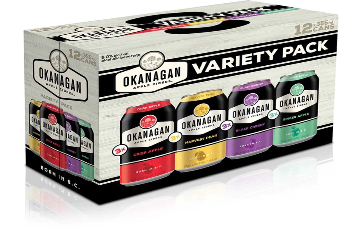 okanagan variety pack 12 CANS (12 x 355 ml)