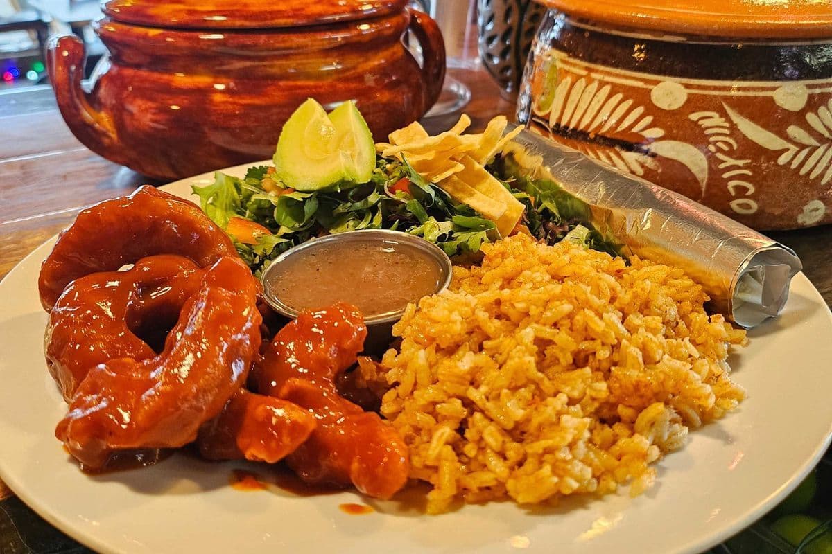 Diablo Shrimp Plate