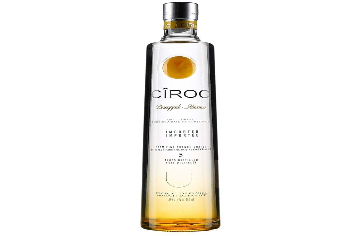 Ciroc Pineapple Vodka 750 ML (1 x 750ML)