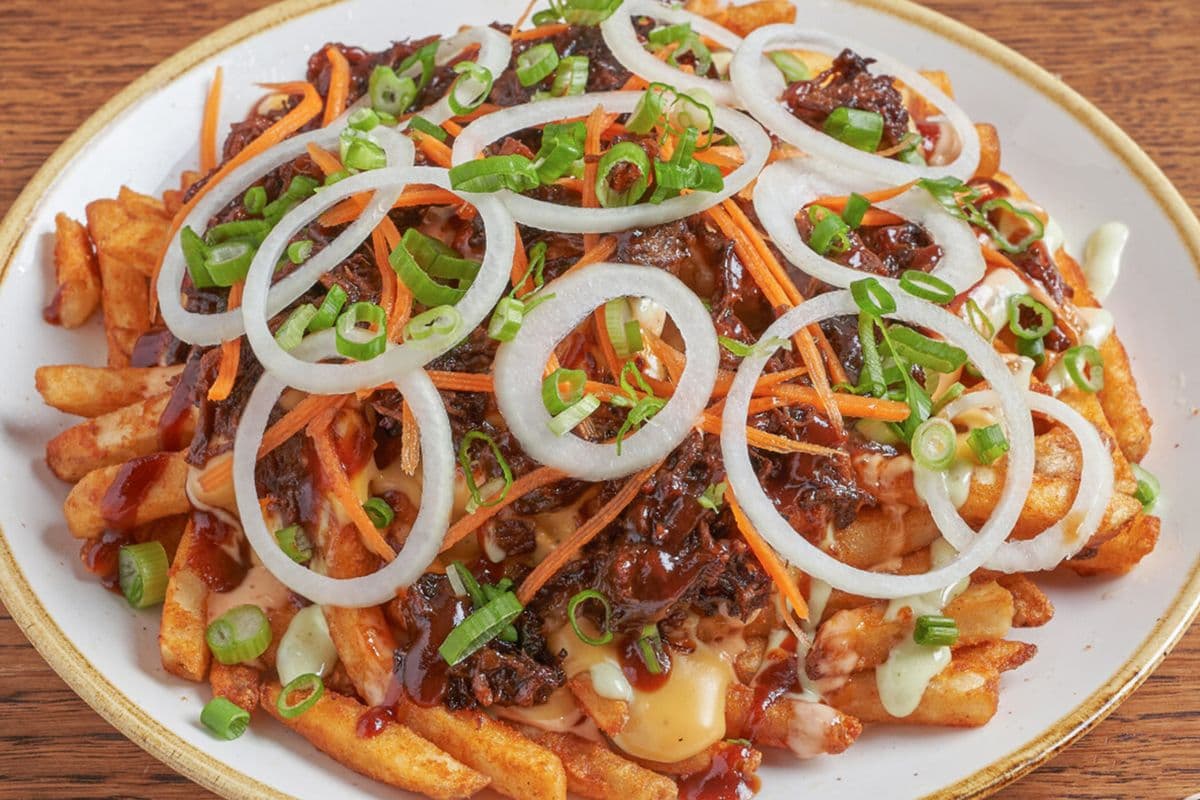 Smoked Brisket Cheese Fries
