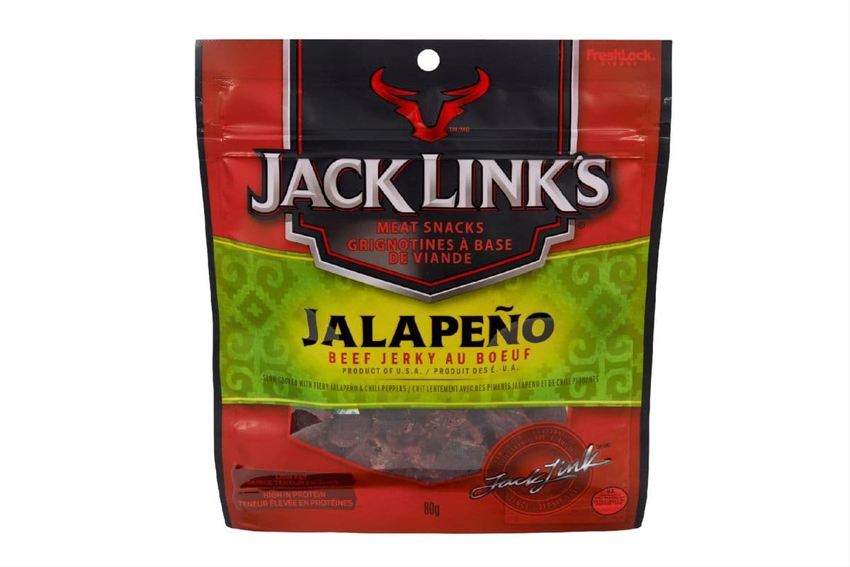 Jack Link's Jalapeno Beef Jerky (80g) 77006