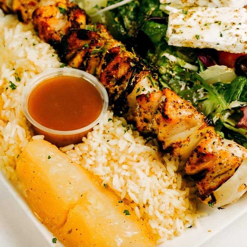 Brochette de poulet