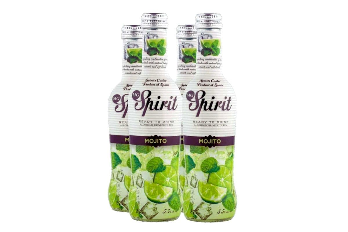 MG SPIRITS CLASSIC MOJITO 4PK***ON SALE NOW***NEWLY ADDED***ON SALE NOW*** (1 x 4PK BOTTLES )
