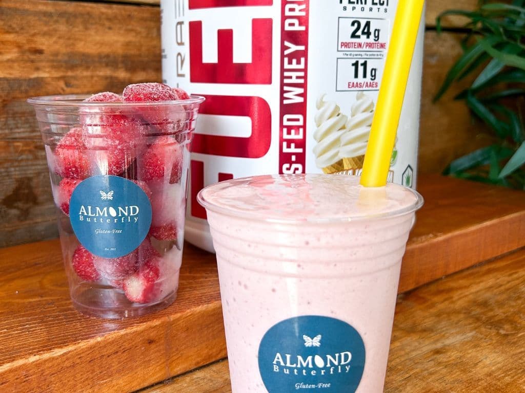 NEW! Strawberries & Cream Smoothie
