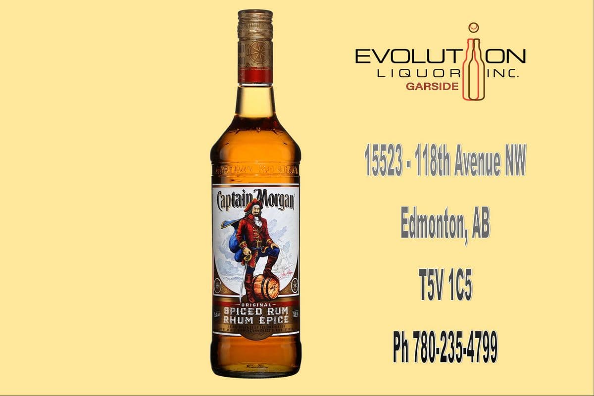 Captain Morgan Spiced Rum 0750G (1 x 750ml Glass Bottle)
