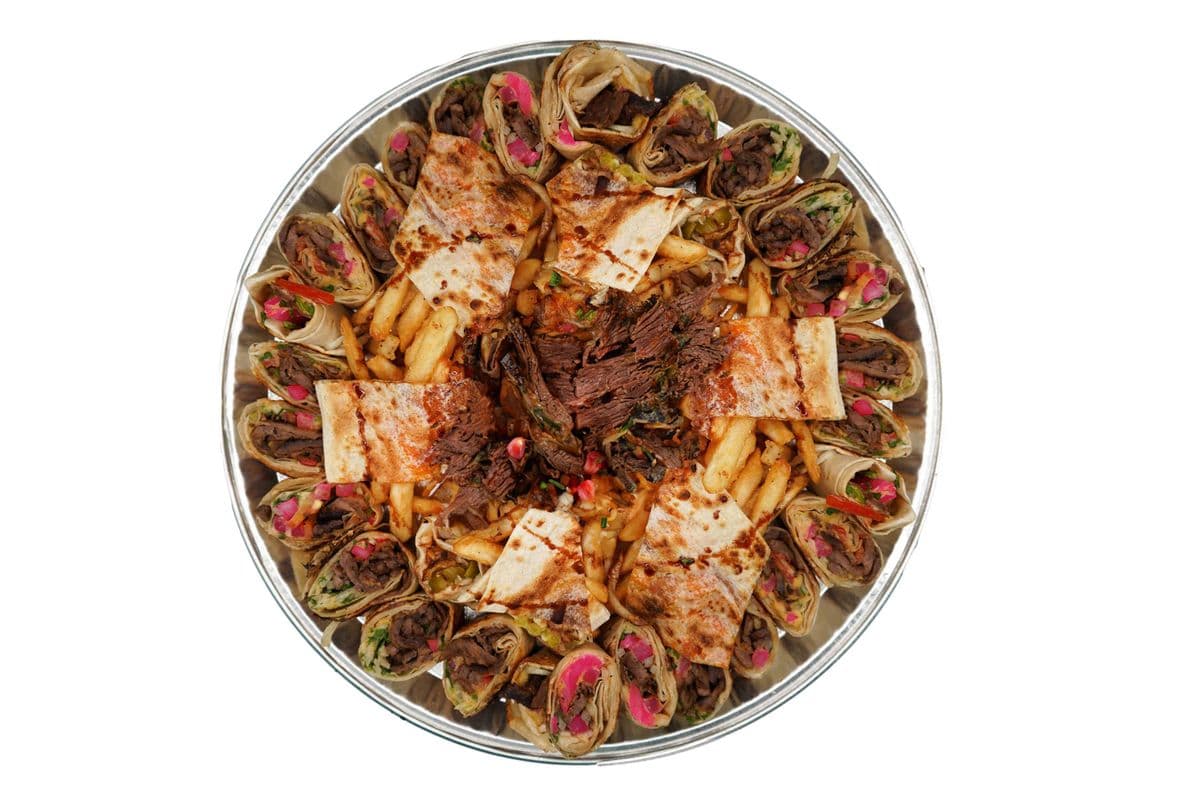 Veal Shawarma Family platter