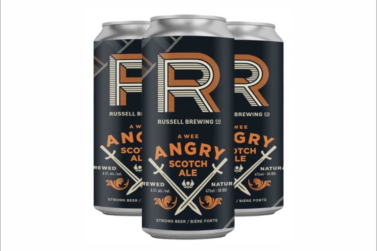 Russell Angry Scotch Ale (4 Can) (4 x 473ml)