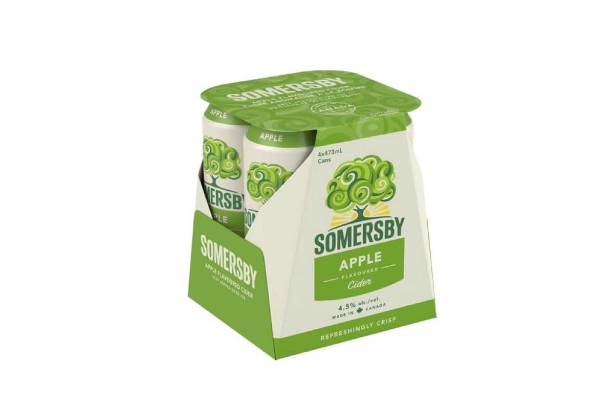 831395. SOMERSBY APPLE CIDER (4 x 473ML (CANS))