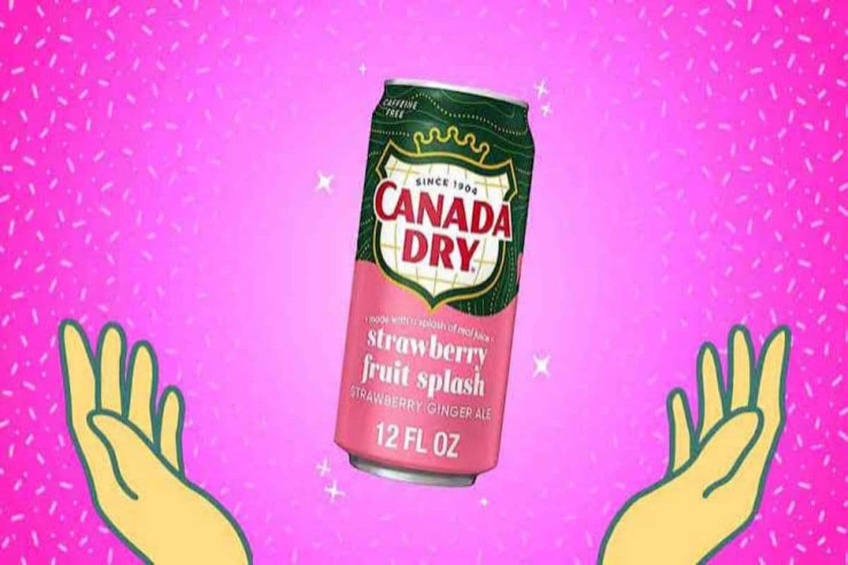 Canada Dry- Strawberry Fruit Splash