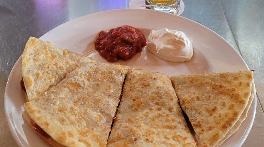 BUFFALO CHICKEN QUESADILLA