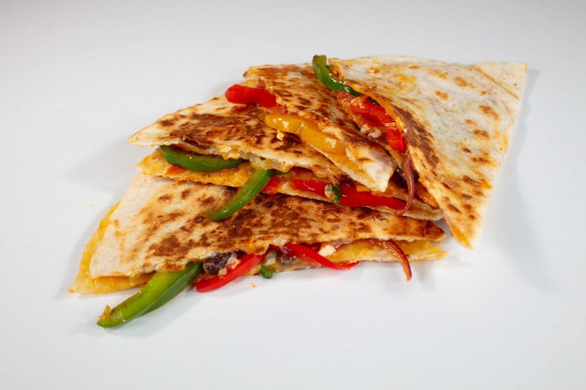 Grilled Veggies Quesadilla
