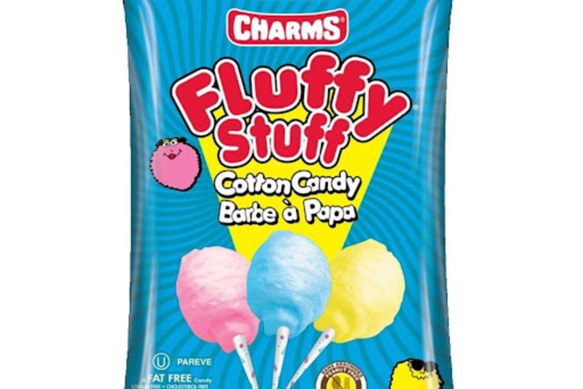 Fluffy Stuff cotton candy (60g) (230 Cal)