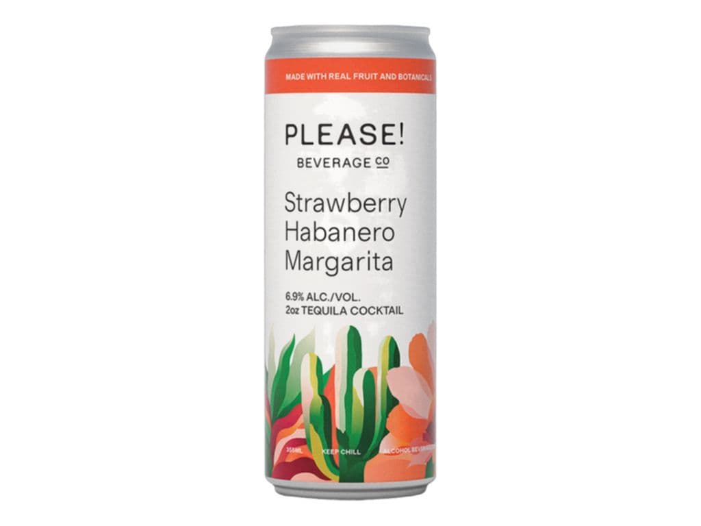 Please Cocktail - Strawberry Margarita
