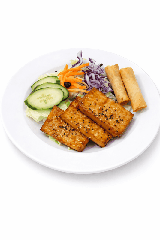 BBQ Tofu Combo / Combo de Tofu grillé